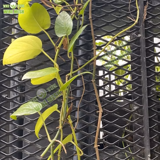 Tôle d'acier déployée, maille en diamant, métal déployé pour gril, métal déployé aplati