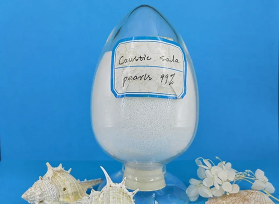 Perles de soude caustique flocons d'aluminium Naoh solide faisant des perles de soude caustique Naoh hydroxyde de sodium 99% pour
